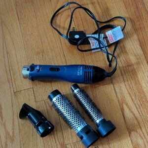 Revlon Ionizer Blue Hair Styling Set with Attachments